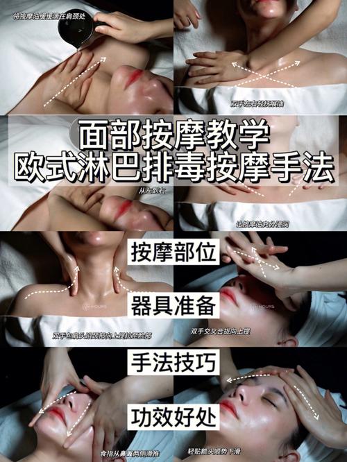 脸部水肿怎么办?4动作按摩淋巴_跟着做5分钟_坚持下来有实用(按摩水腫淋巴)