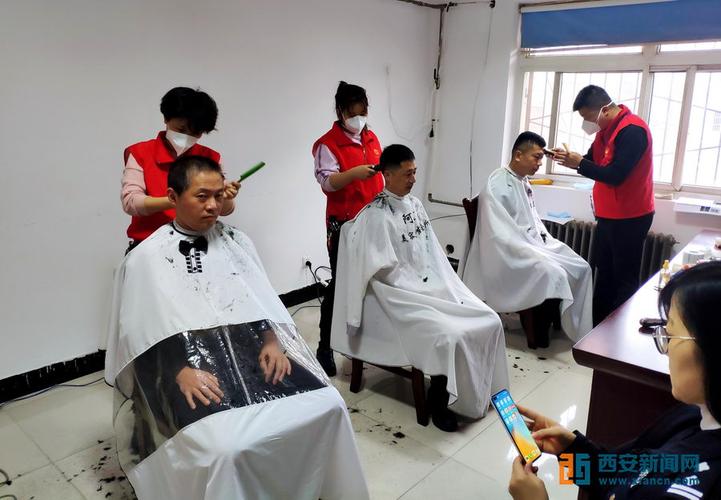 陕西蒲城品发轩理发店为抗疫一线医护人员献爱心来理发!(蒲城理發理發店)